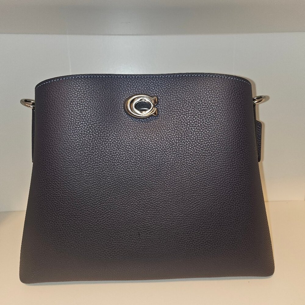 Blue Coach Willow Shoulder bag